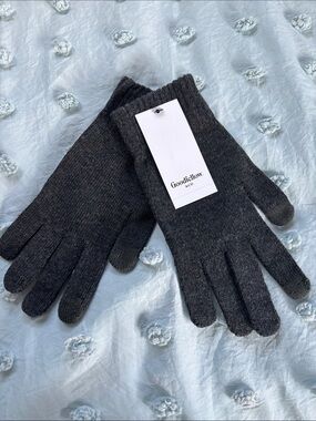 Goodfellow & Co Charcoal Gray Knit  Gloves